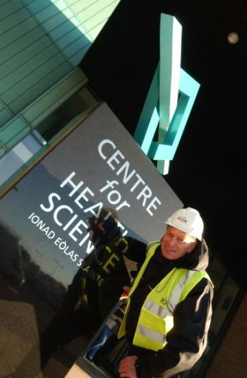 Photograph of Highlands first Clinical Research Facility gets underway