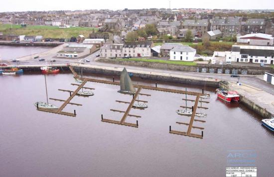Photograph of New Marina For Wick Harbour By 2009 Sailing Season