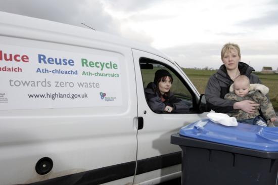 Photograph of Good Start For Rural Kerbside Recycling Collections In Caithness