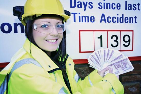 Photograph of Safety Record Earns Charity Windfall