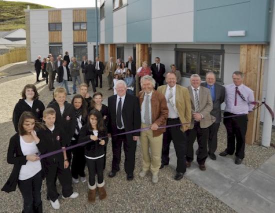 Photograph of Formal Opening Of Mallaig High School Hostel 