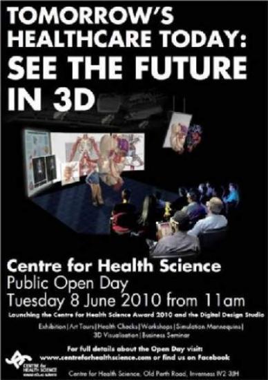 Photograph of Health Science Public Open Day on Tuesday 8 June