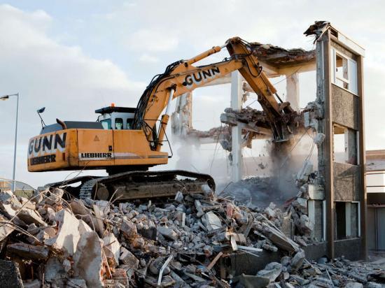 Photograph of Criagmore House Demolished At Dounreay