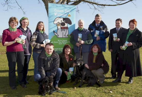 Photograph of Launch of Green Dog Walkers Campaign 