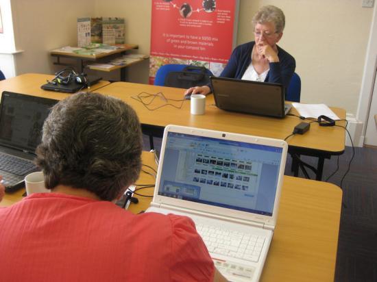 Photograph of Lybster Learners Enjoy Internet Lessons  