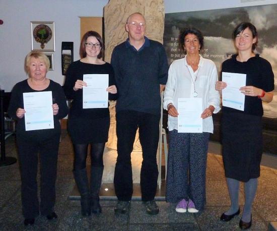 Photograph of Caithness Horizons Staff Gain Cultural & Heritage Award