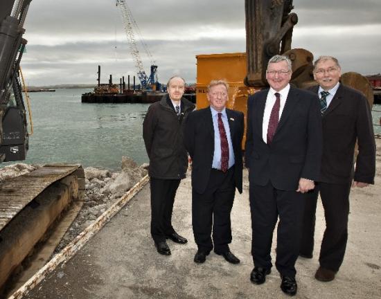 Photograph of Regeneration Partnership Progress Welcomed