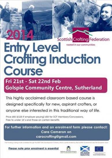 Photograph of 2 Day Crofting Course