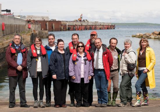 Photograph of Delegates To Innovation Conference Visit Gills Harbour