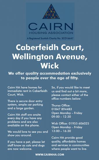 Photograph of One Bedroom & Studio Apartments Ready Now At Cairn Housing