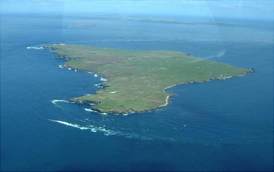 Photograph of Potential Pentland Firth Electricity by Bill Mowat